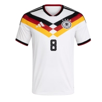 Camiseta Alemania Leon Goretzka #8 Primera Equipación Replica Mundial 2026 mangas cortas